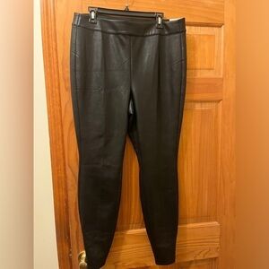 NWT Lane Bryant Pleather leggings. Size 14/16